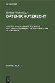 Einzelvorschriften des Bundes zum Datenschutz