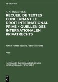 Textes des Lois / Gesetzestexte Textes des Lois / Gesetzestexte