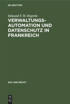 Verwaltungsautomation und Datenschutz in Frankreich