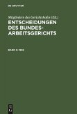 Entscheidungen des Bundesarbeitsgerichts. Band 5