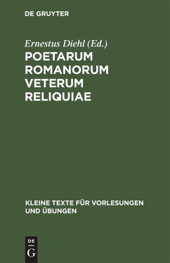 Poetarum Romanorum Veterum Reliquiae