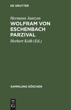 Wolfram von Eschenbach Parzival - Jantzen, Hermann