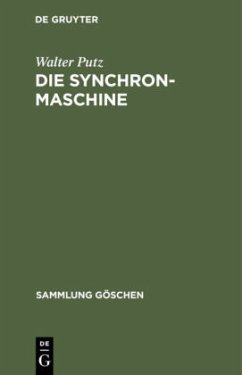 Die Synchronmaschine - Putz, Walter
