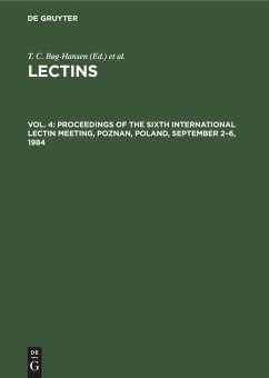 Proceedings of the Sixth International Lectin Meeting, Poznan, Poland, September 2¿6, 1984