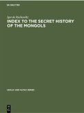 Index to the Secret History of the Mongols