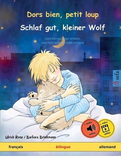 Cover Dors bien, petit loup - Schlaf gut, kleiner Wolf (français - allemand)