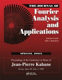 Journal of Fourier Analysis and Applications Special Issue (eBook, ePUB) Journal of Fourier Analysis and Applications Special Issue (eBook, ePUB)