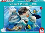 Schmidt 56360 - Unterwasser-Freunde, Kinderpuzzle, Puzzle, 200 Teile