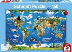 Schmidt 56355 - Lococo Tierwelt, Kinderpuzzle, Puzzle, 150 Teile