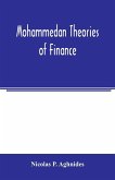 Mohammedan theories of finance