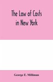 The law of costs in New York