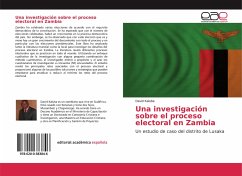 Una investigación sobre el proceso electoral en Zambia - Kaluba, David