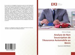Analyse de Non Souscription de l'Assurance Automobile au Bénin - Attiogbe, Olivier Luc