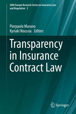 Transparency in Insurance Contract Law (eBook, PDF)