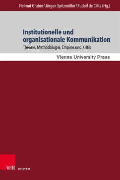 Institutionelle und organisationale Kommunikation (eBook, PDF)