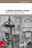 To Meddle with Matters of State (eBook, PDF)