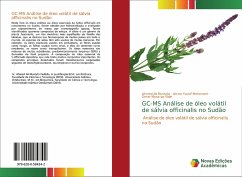 GC-MS Análise de óleo volátil de sálvia officinalis no Sudão