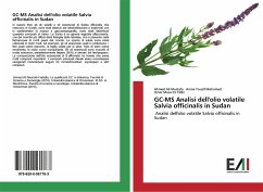 GC-MS Analisi dell'olio volatile Salvia officinalis in Sudan