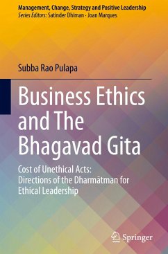 Business Ethics and The Bhagavad Gita - Pulapa, Subba Rao