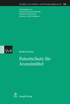 Cover Patentschutz für Arzneimittel (eBook, PDF)