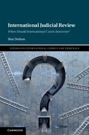 International Judicial Review - Dothan, Shai