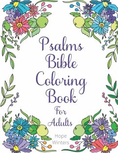 Psalms Bible Coloring Book For Adults - Winters, Hope