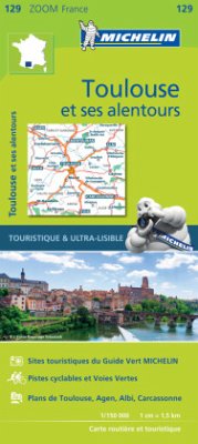 Toulouse & surrounding areas - Zoom Map 129 - Michelin