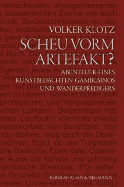 Scheu vorm Artefakt? - Klotz, Volker