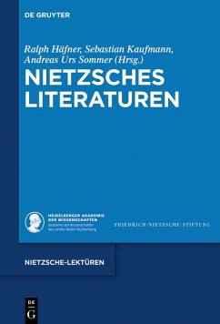 Cover Nietzsches Literaturen (eBook, ePUB)