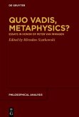 Quo Vadis, Metaphysics? (eBook, ePUB)