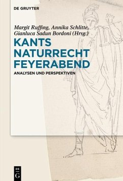 Kants Naturrecht Feyerabend (eBook, ePUB)