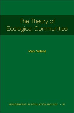 The Theory of Ecological Communities - Vellend, Mark