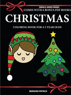 Simple Coloring Book for 4-5 Year Olds (Christmas) - Patrick, Bernard