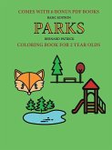 Coloring Book for 2 Year Olds (Parks)