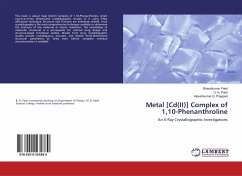 Metal [Cd(II)] Complex of 1,10-Phenanthroline - Patel, Bharatkumar;Patel, U. H.;Prajapati, Alpeshkumar G.