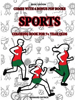 Coloring Book for 7+ Year Olds (Sports) - Patrick, Bernard