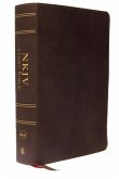 NKJV Study Bible, Premium Calfskin Leather, Brown, Full-Color, Red Letter Edition, Comfort Print