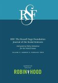 Rsf: The Russell Sage Foundation Journal of the Social Sciences: Anti-Poverty Policy Initiatives for the United States