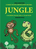 Coloring Book for 4-5 Year Olds (Jungle)