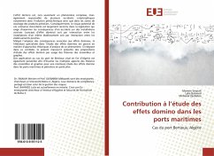 Contribution à l¿étude des effets domino dans les ports maritimes - Smaiah, Meriem;BAHMED, LYLIA;Djebabra, Mebarek