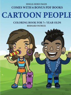 Coloring Book for 7+ Year Olds (Cartoon People) - Patrick, Bernard