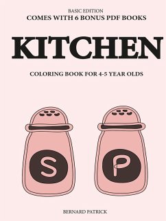 Coloring Book for 4-5 Year Olds (Kitchen) - Patrick, Bernard