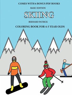 Coloring Book for 4-5 Year Olds (Skiing) - Patrick, Bernard