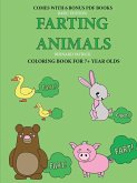 Coloring Book for 7+ Year Olds (Farting Animals)