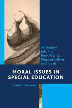 Moral Issues in Special Education - Ladenson, Robert F.