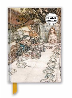 Arthur Rackham: Alice in Wonderland Tea Party (Foiled Blank Journal)