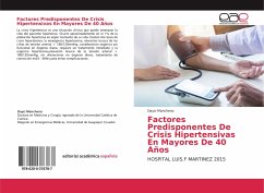 Factores Predisponentes De Crisis Hipertensivas En Mayores De 40 Años - Mancheno, Dayci