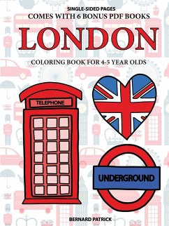 Coloring Book for 4-5 Year Olds (London) - Patrick, Bernard