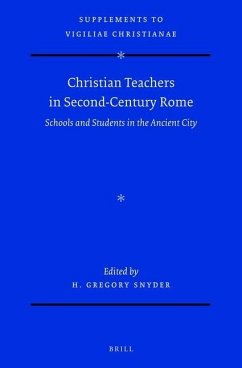 Christian Teachers in Second-Century Rome