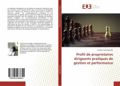 Profil de proprietaires dirigeants pratiques de gestion et performance - Tadia Ngouffo, Aurelien